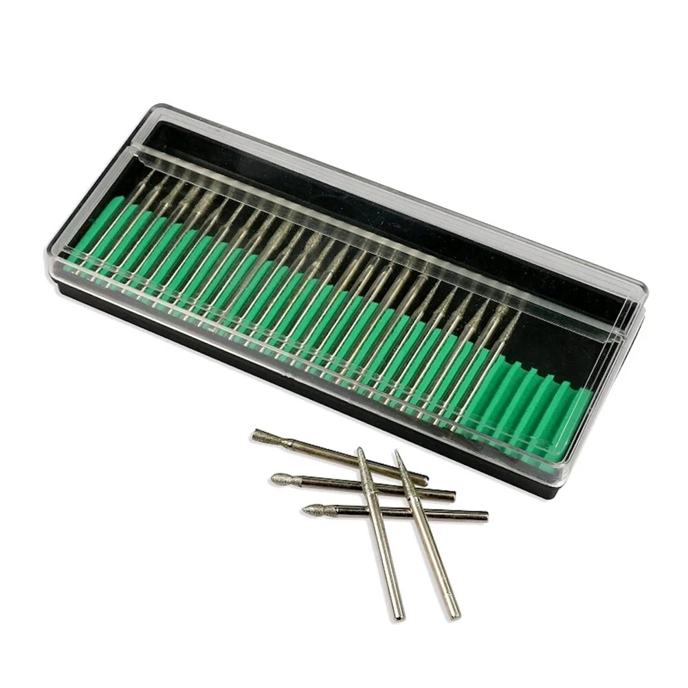 

AS63 45Pcs Diamond Engraving Accessories Set HSS Circular Saw Blade Set Routing Bit for Dremel Drill Bit Rotary Accessories