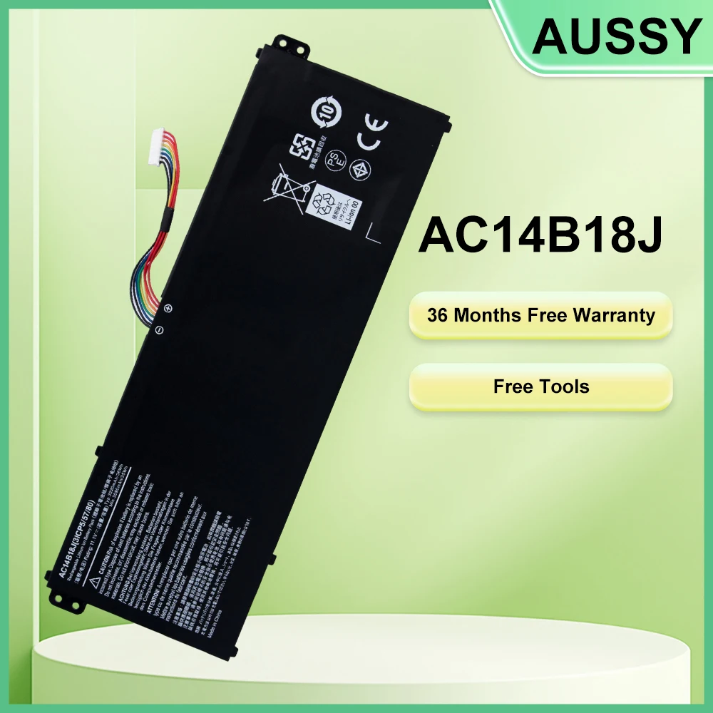 

AC14B18J AC14B13J Аккумулятор для ноутбука Acer Aspire E3-111 E3-112 E3-112M ES1-531 MS2394 B115-MP EX2519 N15Q3 N15W4