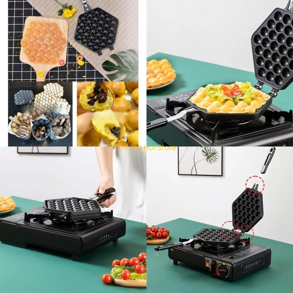 Удобные фиксированные формы, пузырьковые яйца, печь для торта, машина для завтрака, плита для изготовления тортов D57B