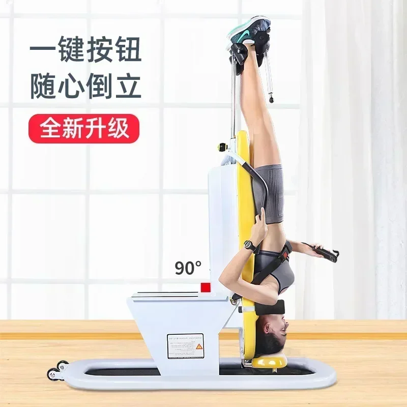 Zc Electric Inversion Table Household Upside down Fitness Equipment Cervical and Lumbar Traction Stretch