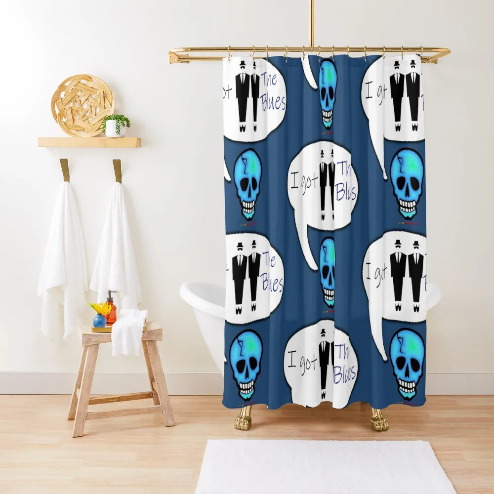 

I Got The Blues Design 2 Shower Curtain Cute Shower Bathroom Shower Modern Accessory Bathrooms Bathroom And Curtain