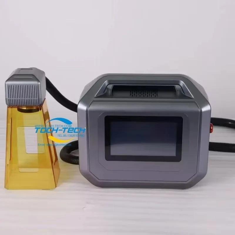 

Mini Mobile Portable Fiber Laser Marking Machine for SS Aluminum Metal Plastic with Cheap Price
