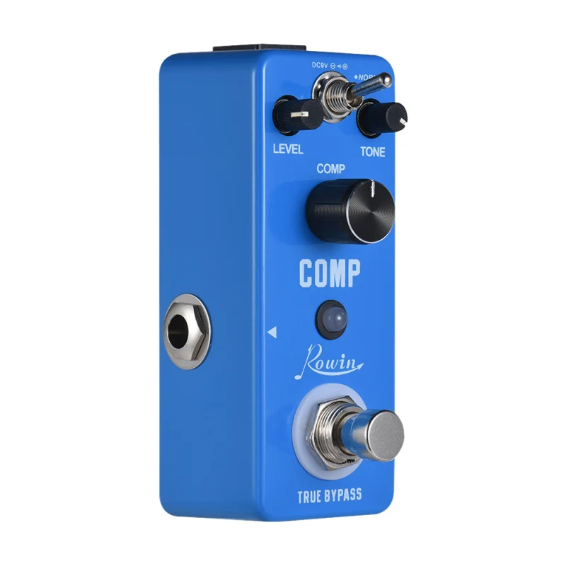 LEF-333 Compression Effector COMP Compressor Compress Guitar Effect Pedal Aluminum Alloy Shell True Bypass