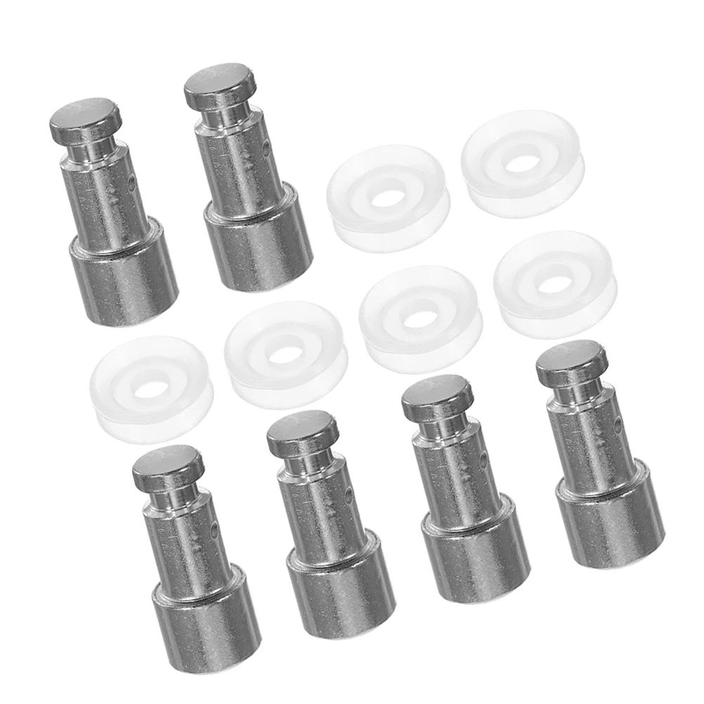

6 set Electric Pressure Accessories Replacement Float Valves Parts Stainless Steel Universal Fit for Cooker Lid Safety Relief
