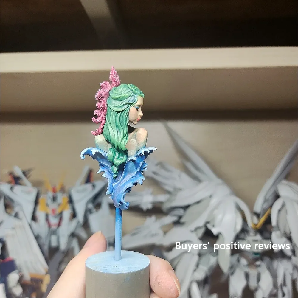 3D Printed Model Is Hand-painted By Oneself. Spiny Leaf Fairy, Resin Soldier, Blank Model