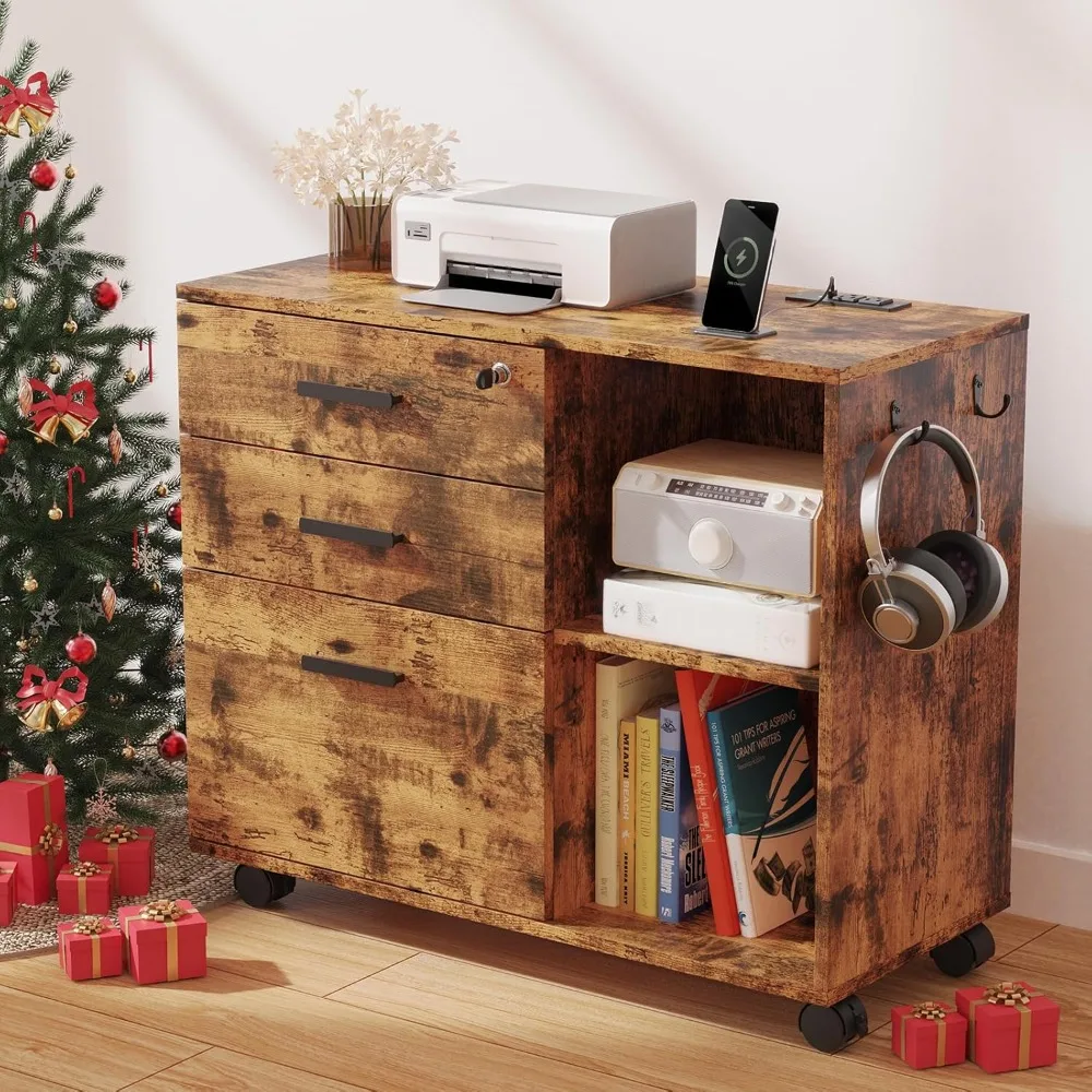 3 Drawer File Cabin…