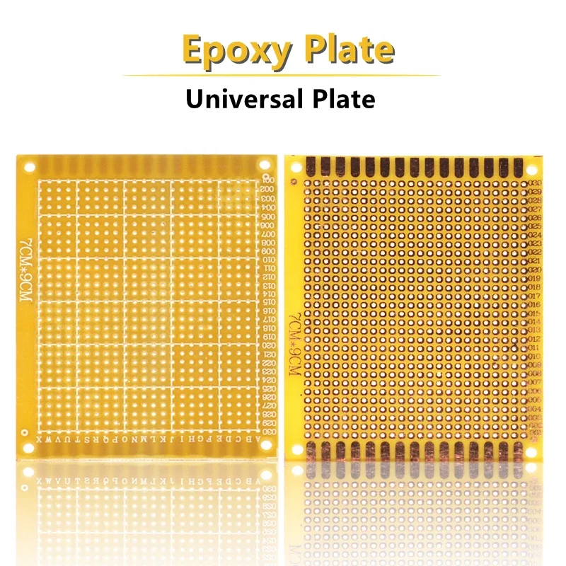 

1 шт. эпоксидная пластина 5*7/7*9/9*15 печатная плата DIY универсальная печатная плата