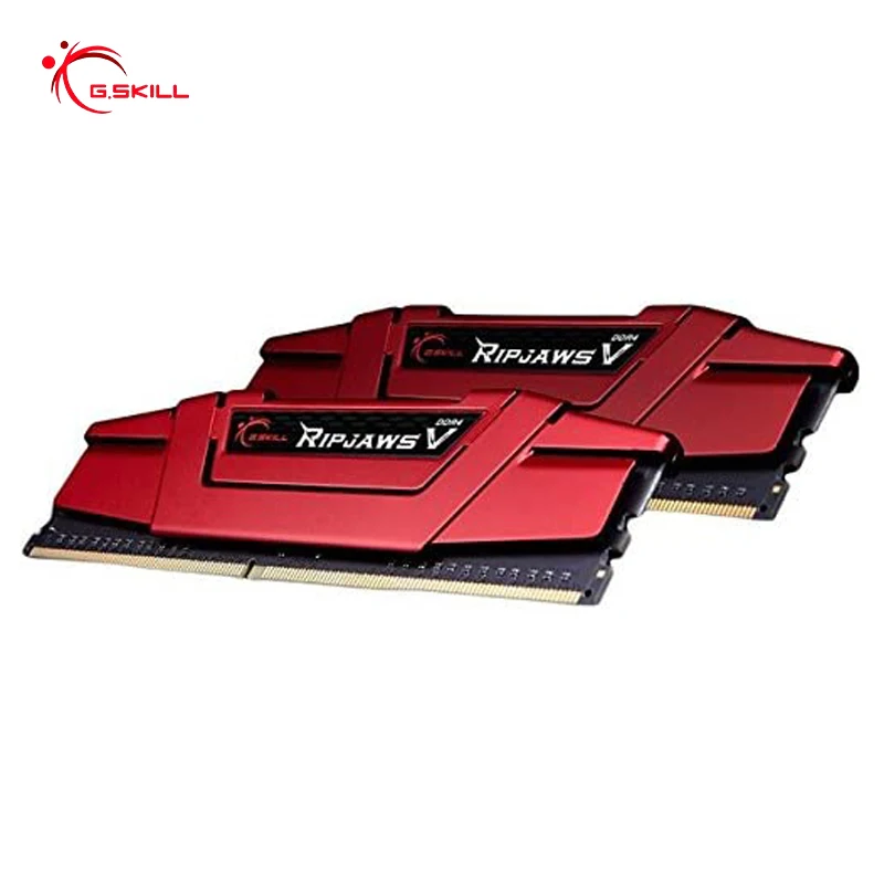 G.Skill Ripjaws V Series 16GB 288-Pin SDRAM DDR4 3600MHz CL19 1.35V Dual Channel Desktop Memory - Red