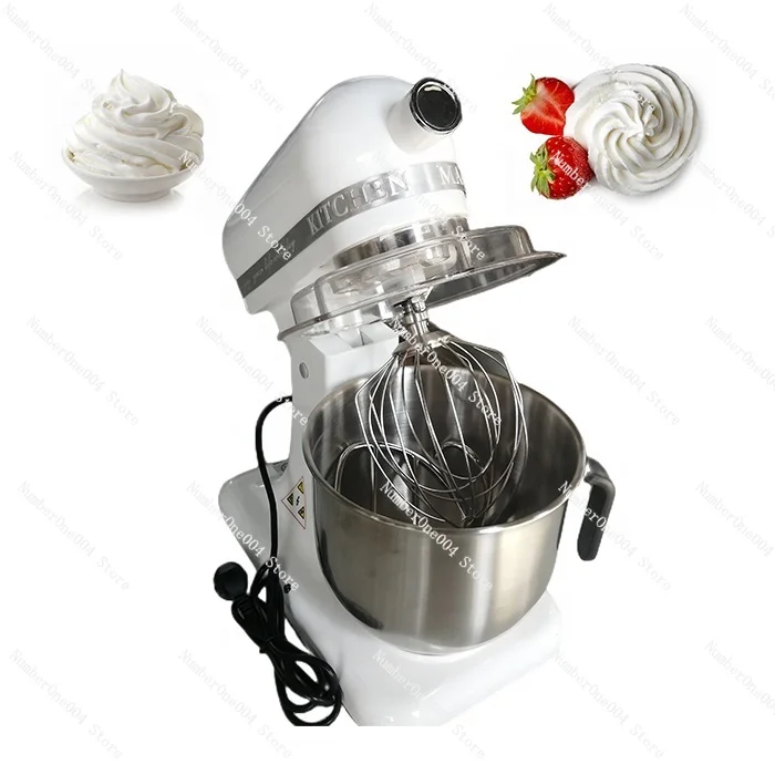 

Milk Mixer Planetary Mixer 7 Liter Bowl Capacity Electric Mixer with Accessories