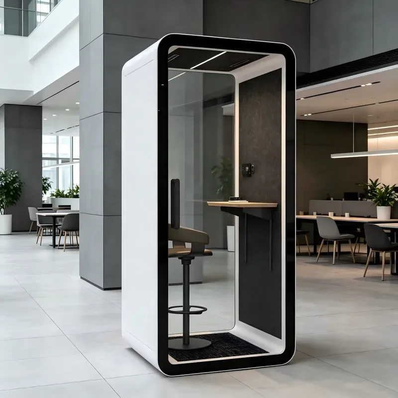 for Modern Soundproof Office Cabins Workshops Portable Telephone Booths Prefabricated Home Recording Studios