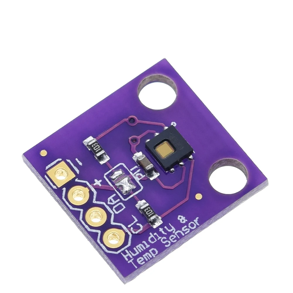 TZT HDC1080 module Low Power, GY-213V-HDC1080 High Accuracy Digital Humidity Sensor with Temperature Sensor For Arduino