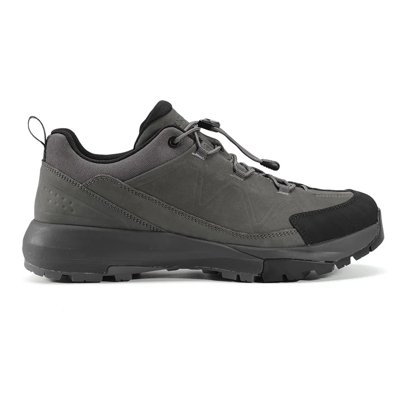 

Luxury Brand Leather Athletic Shoes Men Walking Hiking Sneakers Streetwear Outdoor Training Travel Dark Grey High Quality Chic