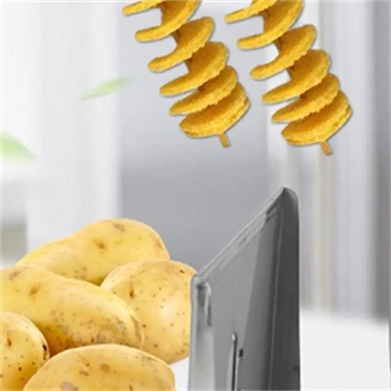 

Электрическая машина для нарезки картофеля спиралью из нержавеющей стали, для приготовления чипсов и таро-лапши