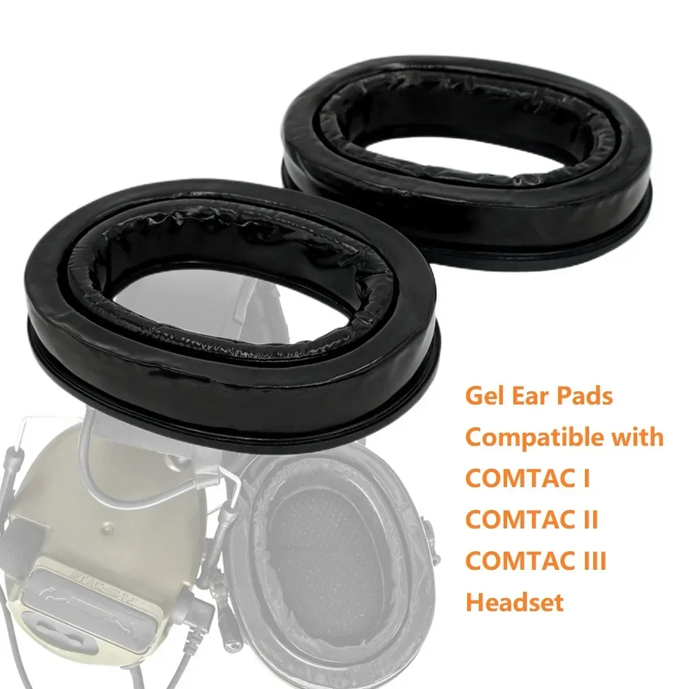 Tactical COMTA Headphone Accessories Gel Ear Pads for Tactical Headset COMTA II COMTA III Airsof Shooting Headset