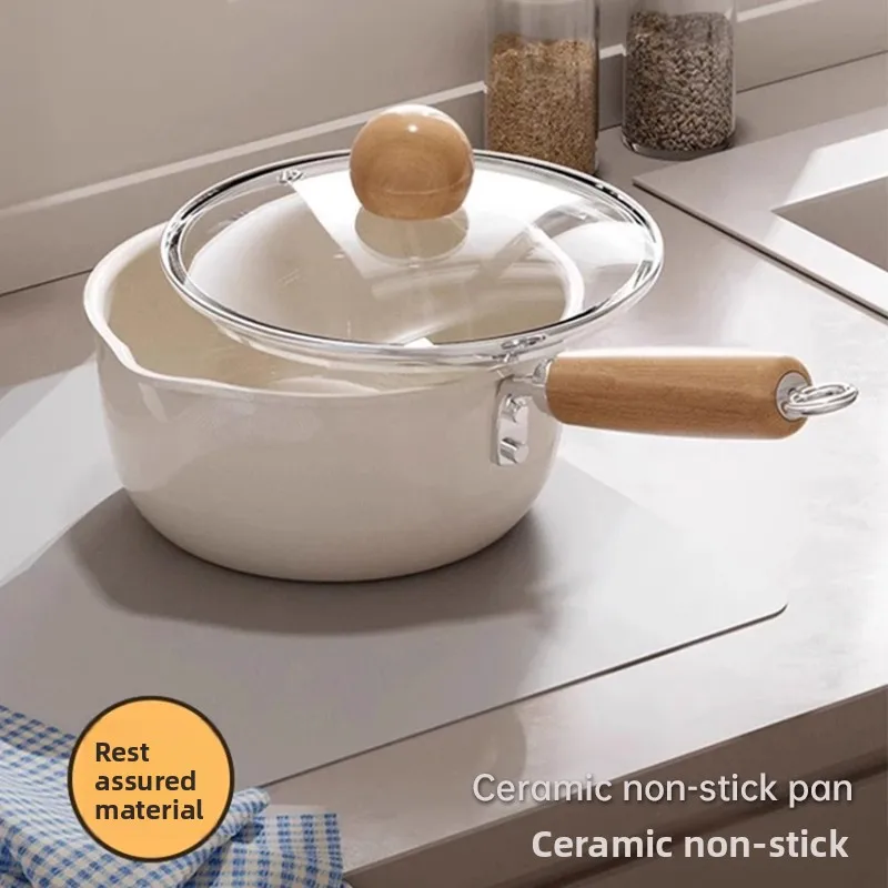 CZ non-stick pan complementary food small soup pot boiled noodles instant noodles fried steamed household pot