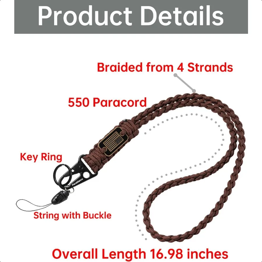 الثقيلة مفتاح الحبل ث بارد الولايات المتحدة الأمريكية العلم للمفاتيح رجل دائم مضفر Paracord الحبل ل شارات الهوية صافرة حبل الكاميرا Keychai