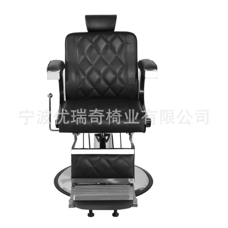 

Barber , Hair Salon, Aluminum Alloy Haircut , Grooming Chair, Hydraulic Lift, Simple Design With Caste