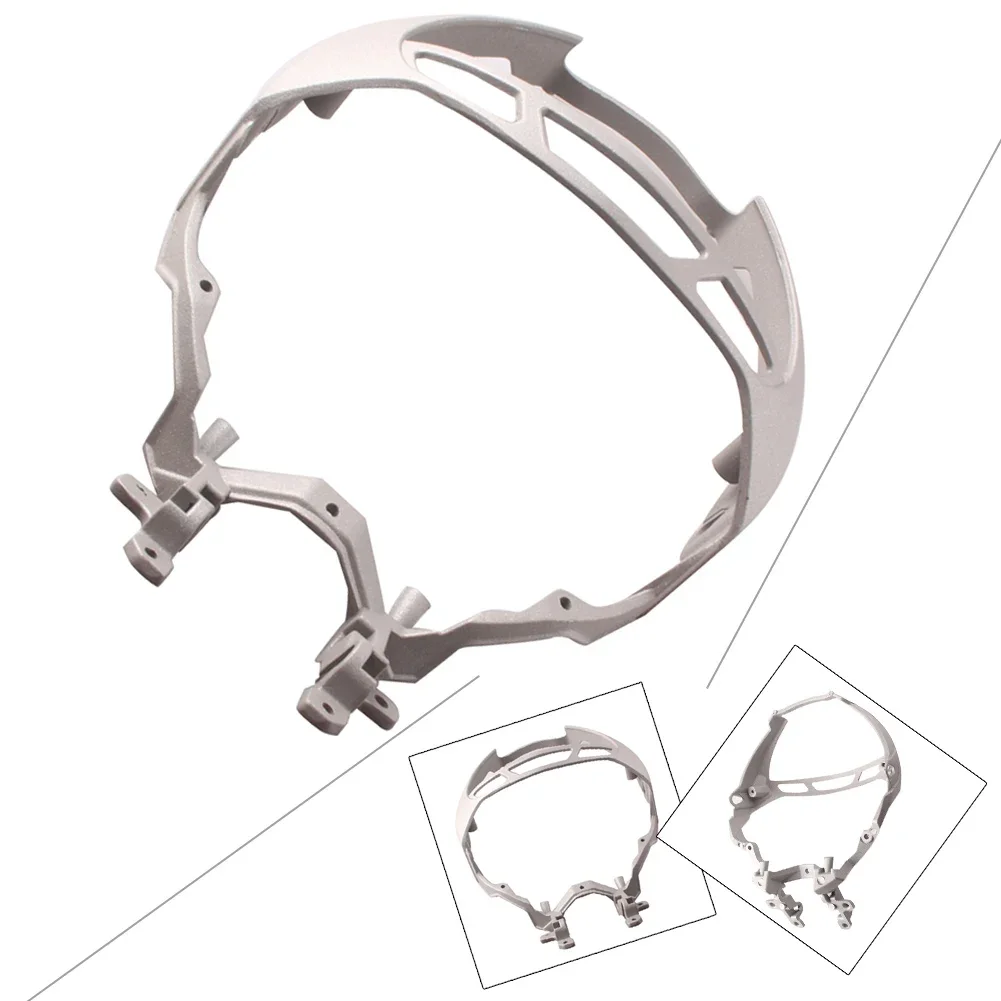 Untuk Ducati Monster 696 659 795 796 Lampu Depan Sepeda Motor Braket Cowl Tetap Fairing Depan Perak