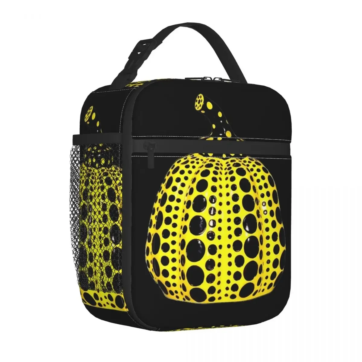 Yayoi Kusama Insulated Lunch Bag Large Meal Container Cooler Bag Tote Lunch Box Office Picnic Men Women