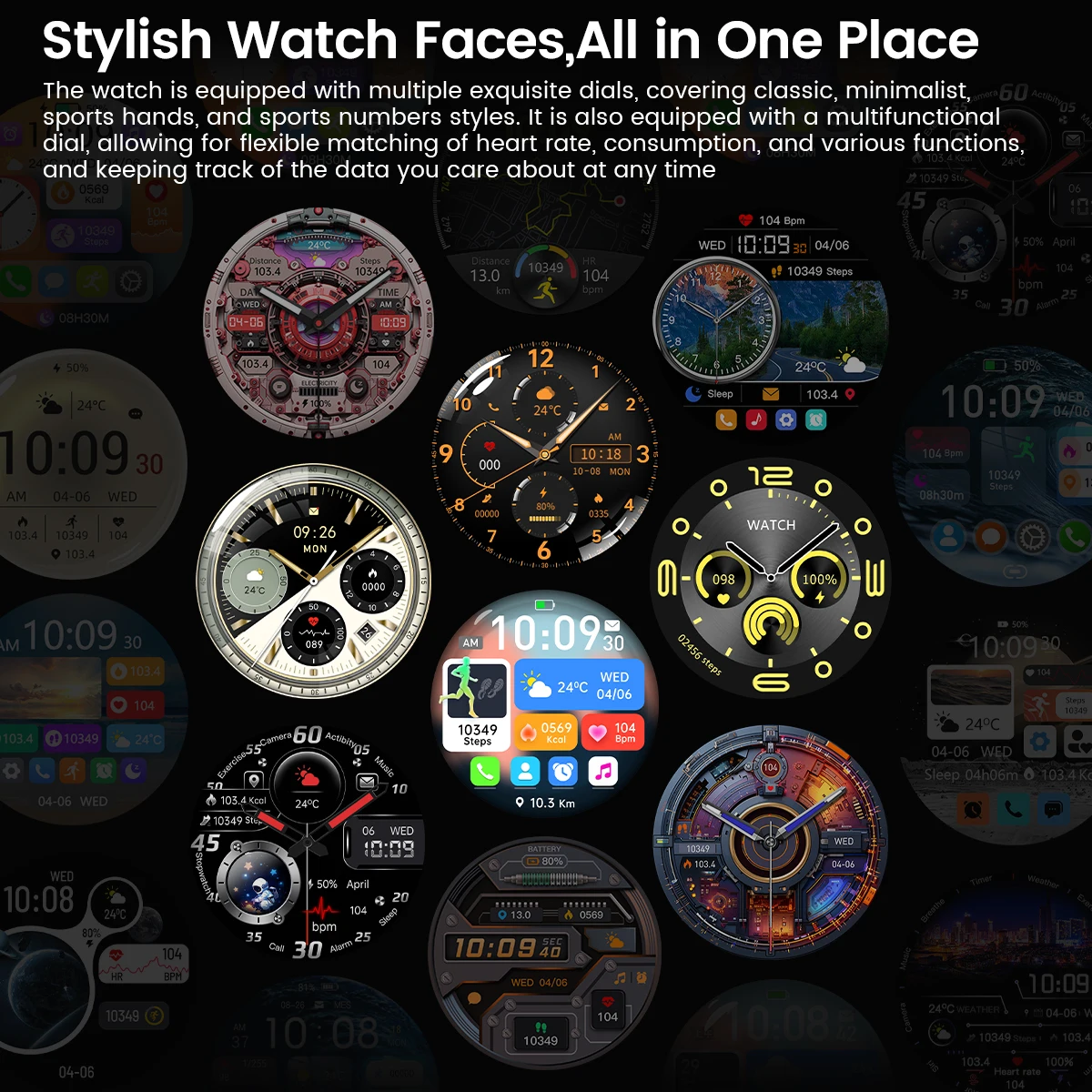 GT 5 Pro Series Sapphire AMOLED Screen GPS Smart Watch Classic Men IP68 Waterproof BT Call Fitness Smart Bracelet Global version