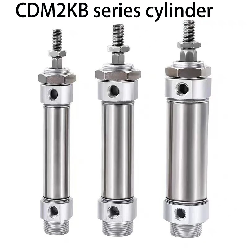 CDM2KB20/25/32/40-200/250/300Stainless steel Piston rod does not rotate mini cylinderSingle rod double acting pneumatic cylinder