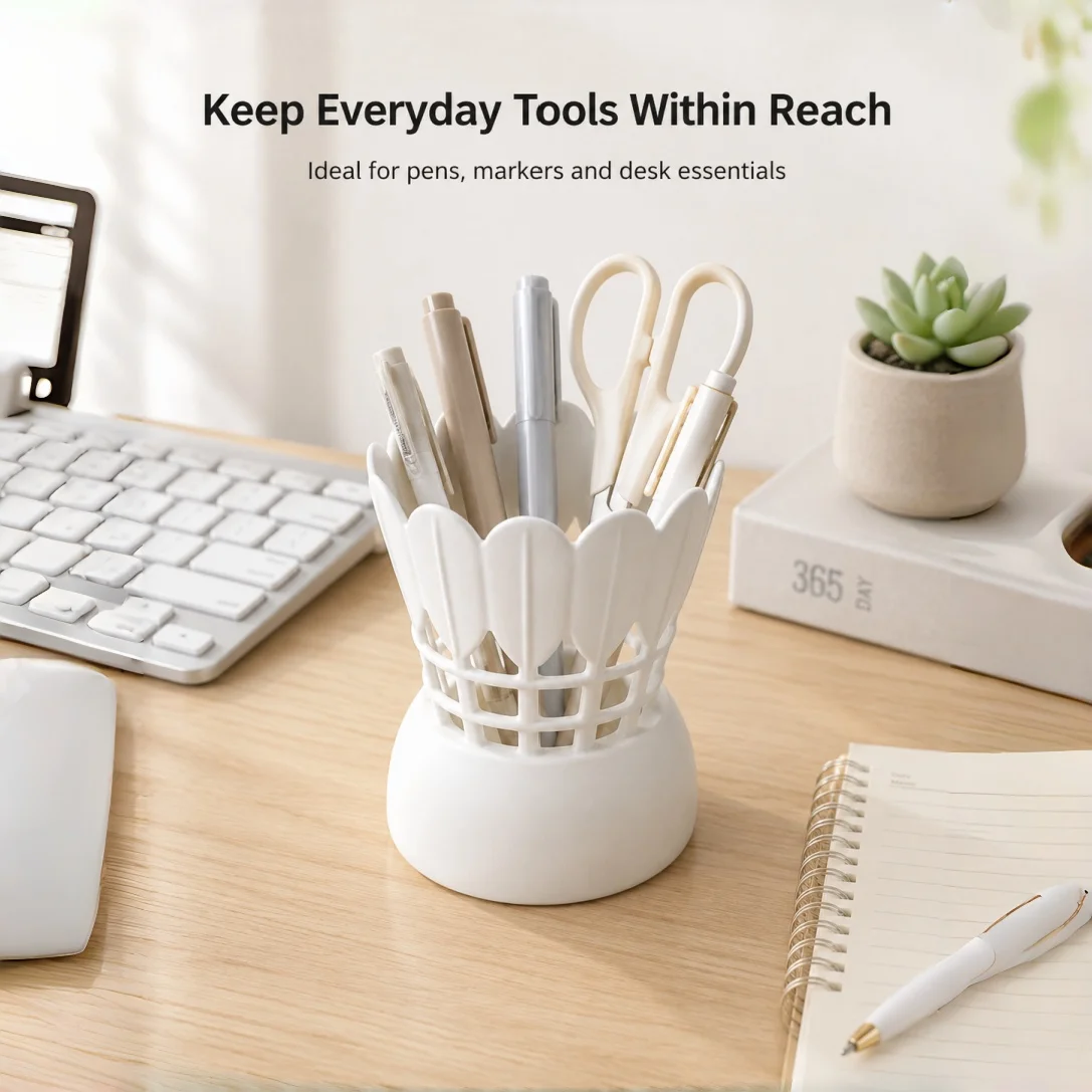 Badminton-Shaped Pen Holder, 3 - Badminton Cup ulasan dan harga
