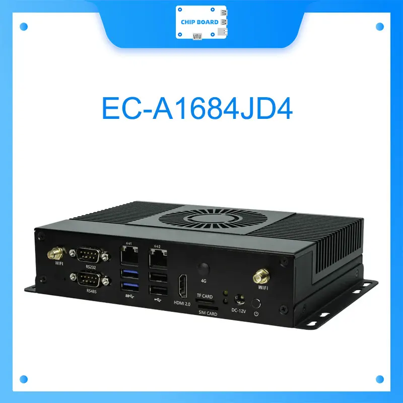 EC-A1684JD4,Sophon BM1684,firefly 8-Core Embeded Computer PC,