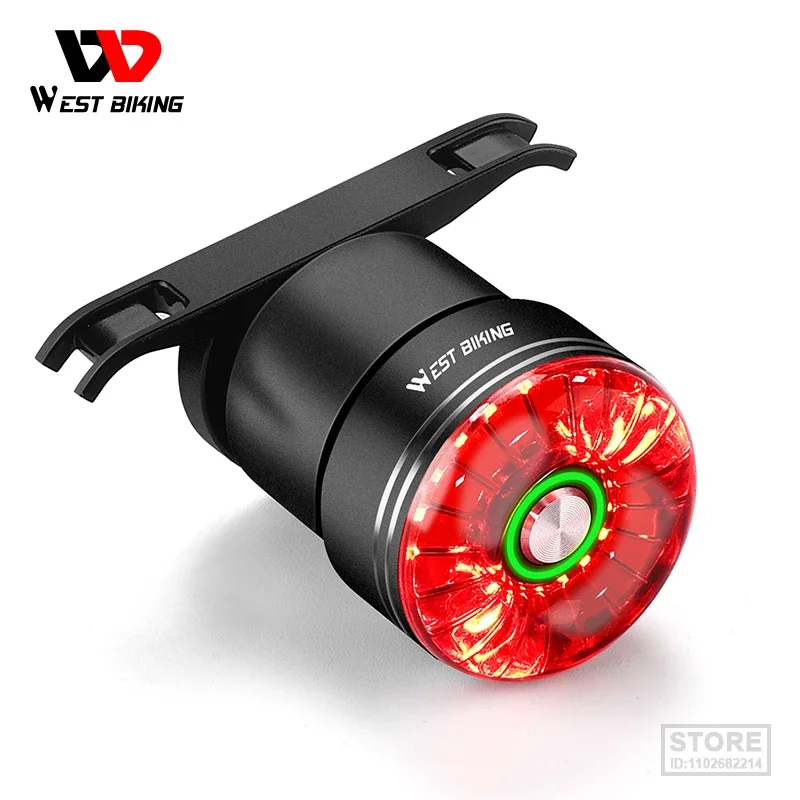 

Фонарь задний водонепроницаемый с датчиком освещения велосипеда, тип с