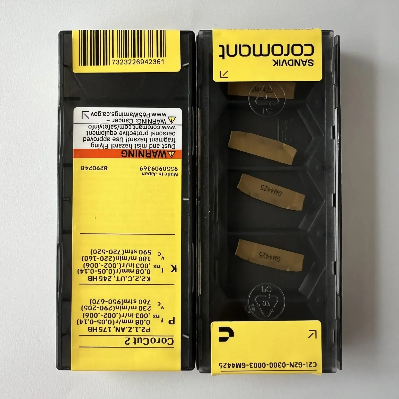 

SANDVIK-Coromant / C2I-G2N-0300-0003-GM 4425 / 5 Pcs