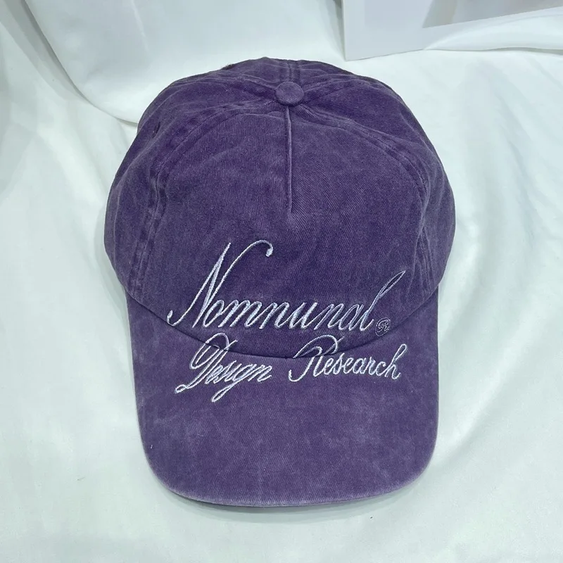 

Washed To Do Old Letter Embroidered Baseball Caps Men's And Women's Street Casual Soft Cap Cap Visor KJ202410148