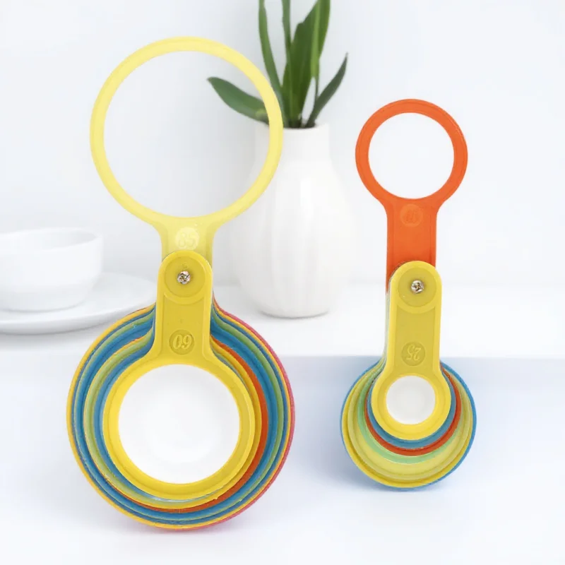 

2 set Fruit Grading Tool Plastic Circle For Size Sorting Diameter Measuring Device Fruits Pear Gauge Ring Kitchen Measuring