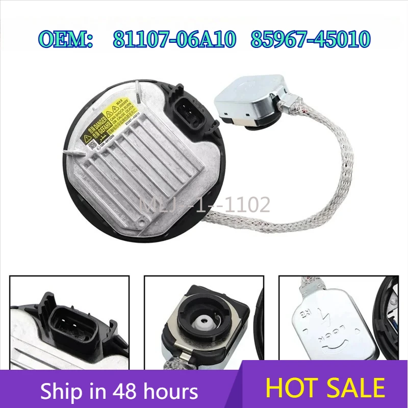 81107-06A10 85967-45010 Xenon HID Headlight Ballast D4S D4R For Toyota Lexus 81107-75020 8596745010 8596702010 8110775020