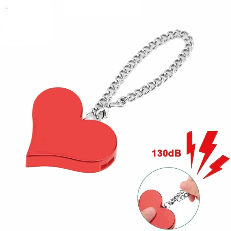 Personal Self Defense Alarm，130db Self Defense Siren Safety Alarm For Women Girl, Personal Keychain Alarm Rechargeable Battery