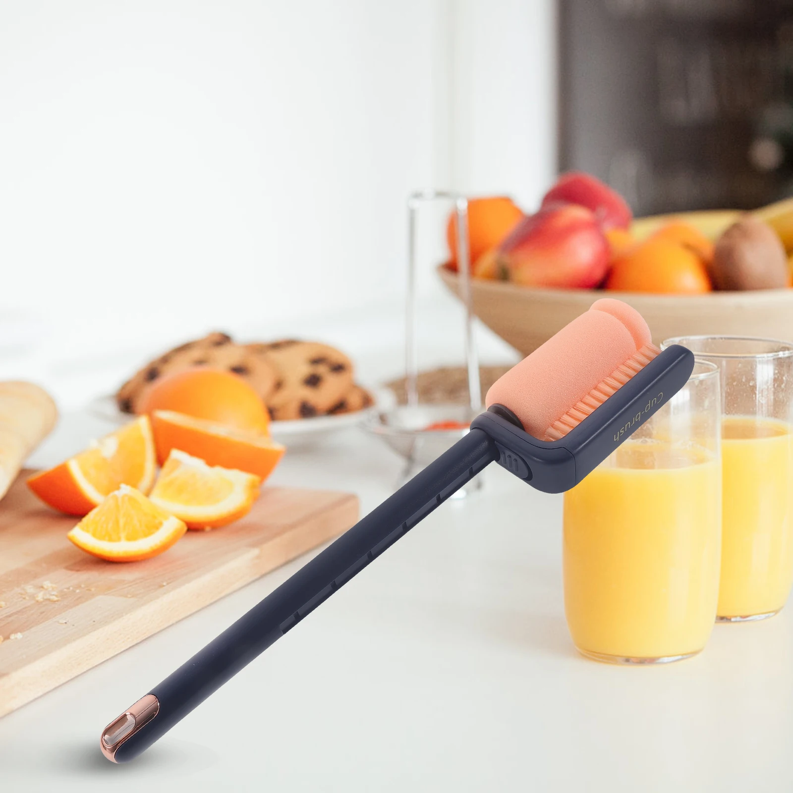 

Cup Brush Cleaning Tool Multi Functional Household Supply Reusable Long H Bottle Water Cleaner Brushes Glass Sponge