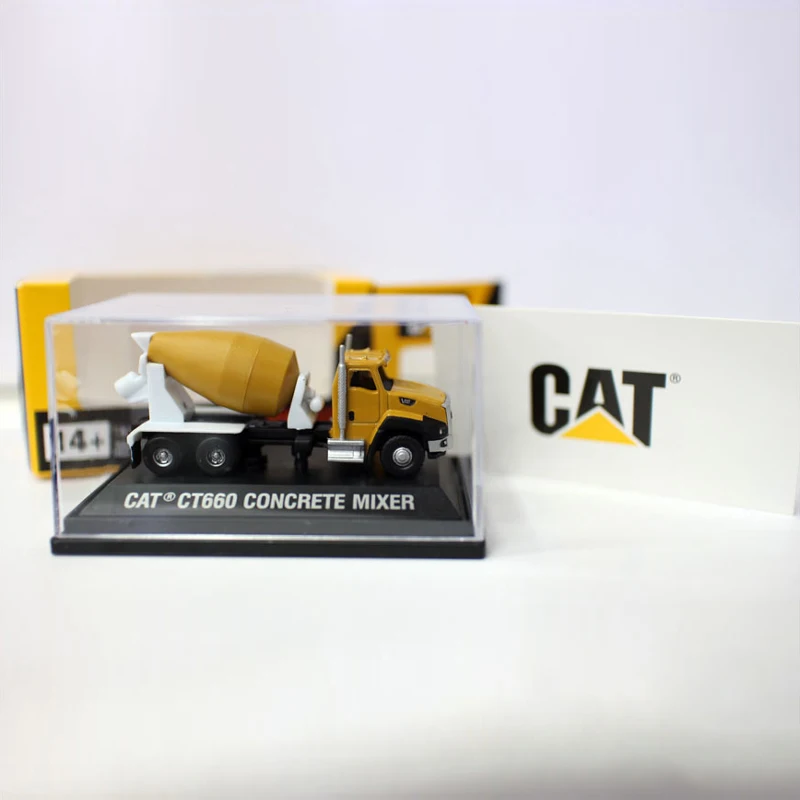 Diecast 1:160 Scale CAT CT660 Cement Mixer MINI Scene Decoration Alloy Model 55461 Collection Souvenir Display