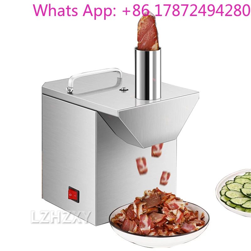 Multi-functional Food Processor  Commercial Meat Vegetable Cutter, Slicing Dicing Carrot Radish Potato Slicer