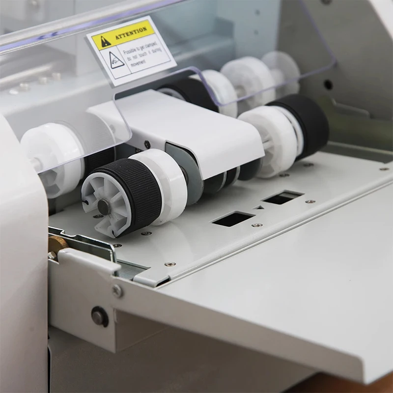 A4 Paper Trimmer Business Card Cutting Machine WD-ACA4 Automatic Low, Medium and High Speed Cutting Machine AC 90-260V