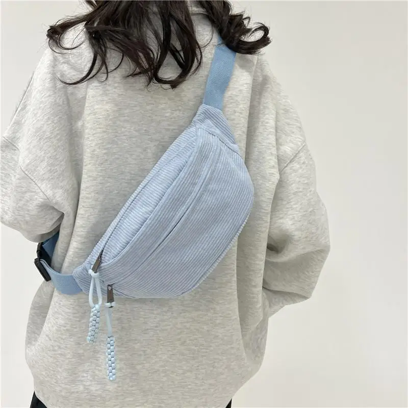 AS682150 New Trend Simple Breast Bag Sports Leisure Style Shoulder Bag Simple Fashion Capacity Oblique Span Bag