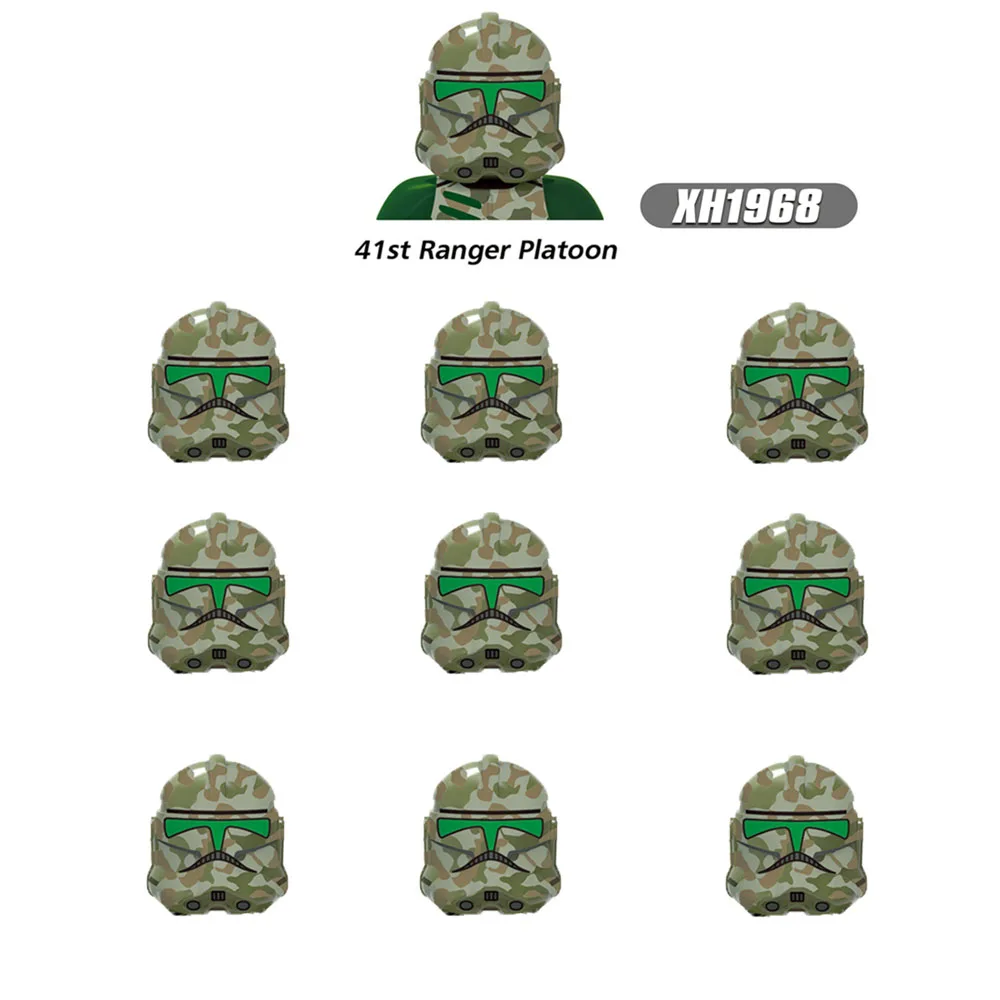 10pcs/set building Blocks Arc trooper Clone Troopers mini action toy doll 501st Legion Ahsoka Stormtrooper