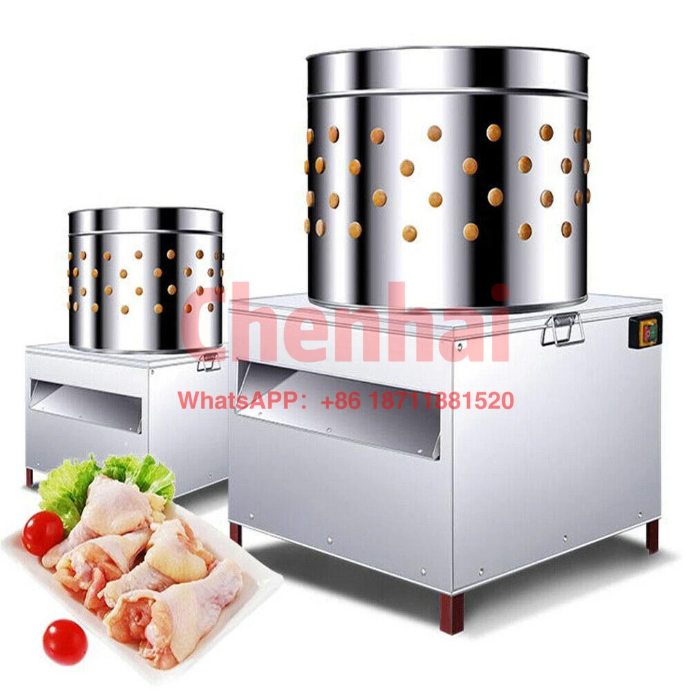 

YUEWO Automatic Poultry Plucker Chicken Plucker Turkey Poultry Defeather Plucking Machine for Restaurant Farm