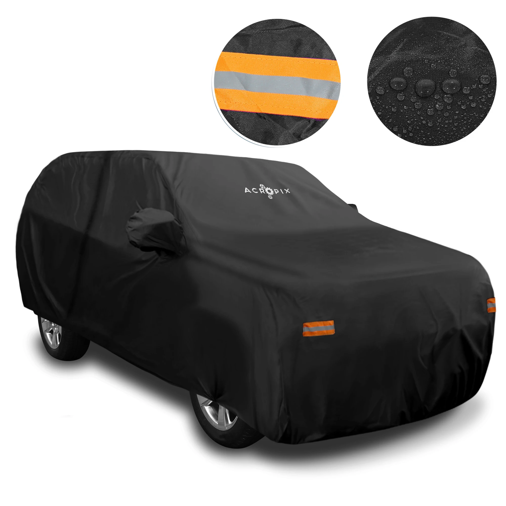 

Сверхмощный автомобильный чехол Motoforti для 4-дверного внедорожника Chevrolet Tahoe 2007-2020, водонепроницаемый, устойчивый к ультрафиолетовому излучению, всепогодная защита