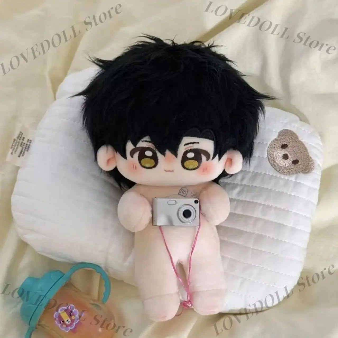 

Zayne Love and Deepspace Male BL Handsome Boy Plush Doll Cotton Stuffed Body Dress Up Clothes Plushies Toys Mascot 20cm