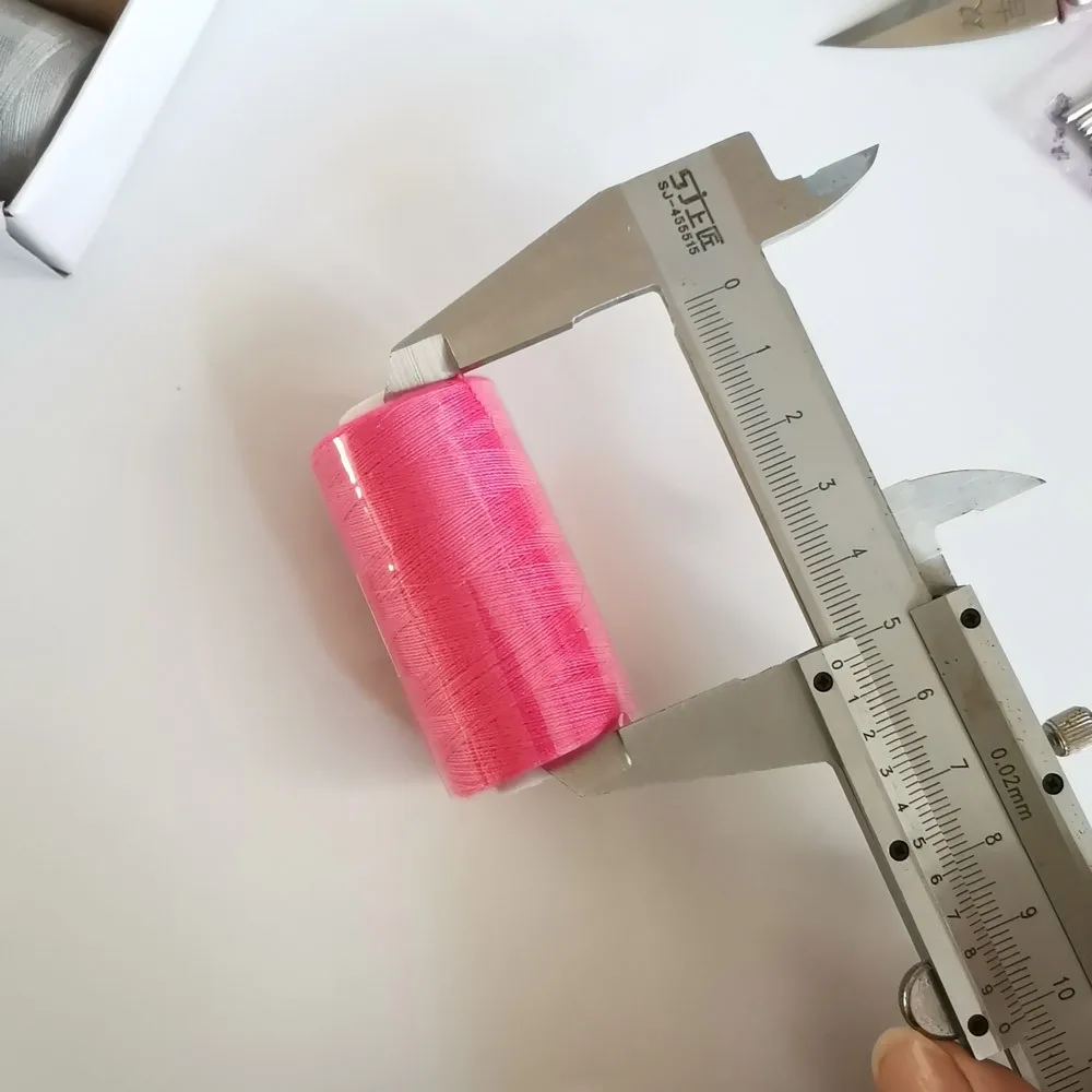 350 متر الحياكة البوليستر آلة الخياطة الموضوع مجموعة المعادن بكرات مقص DIY بها بنفسك الخياطة اكسسوارات ل المغني BROTHER Janome JUKI
