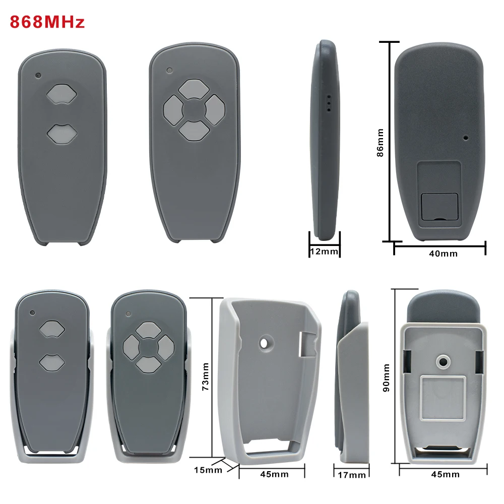 4 Styles Marantec 868mhz Garage Gate Remote Control Digital 302 382 384 313 Garage Door Opener Hand Transmitter D302 868.3Mhz