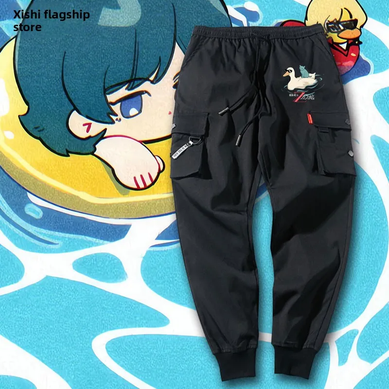 

Повседневные рабочие брюки для мужчин и женщин, молодежные, из смеси хлопка и спандекса, длинные, для ежедневной носки