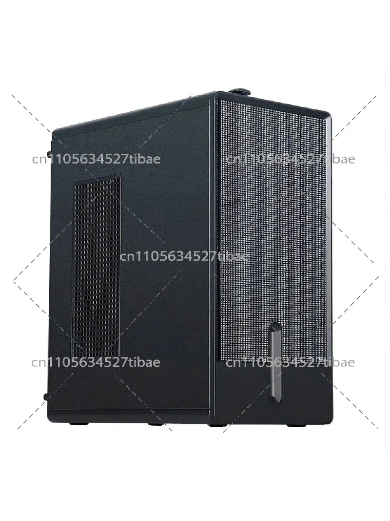 Mini ITX MATX Small Form Factor PC Case with Handle, Compact Desktop Computer Chassis