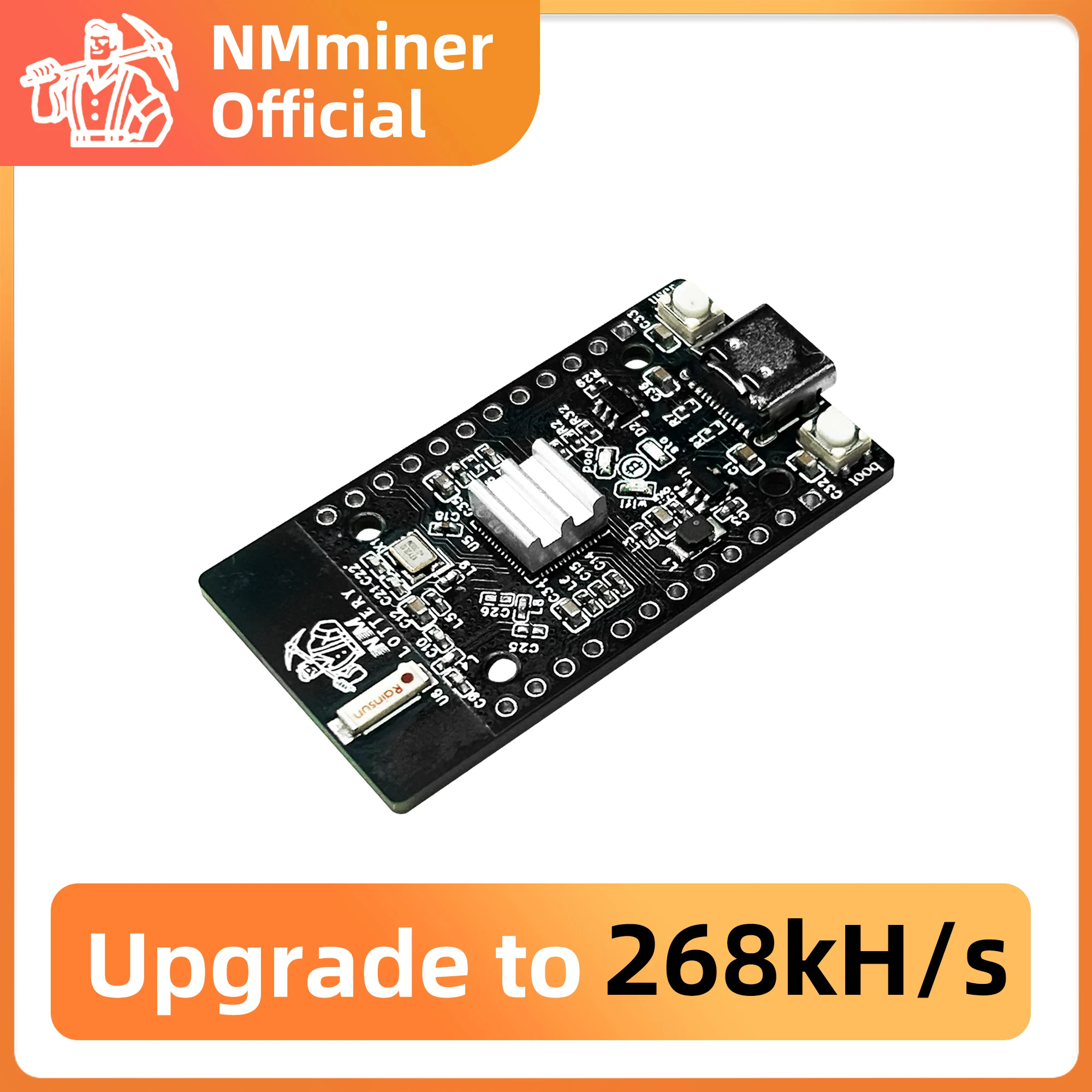 NMMiner 公式新コード Nerdminer 256KH/s*4=1MH/s 深く最適化された ESP32 Mini BTC Solo Lottery Lucky Miner ボットチェーン タワー