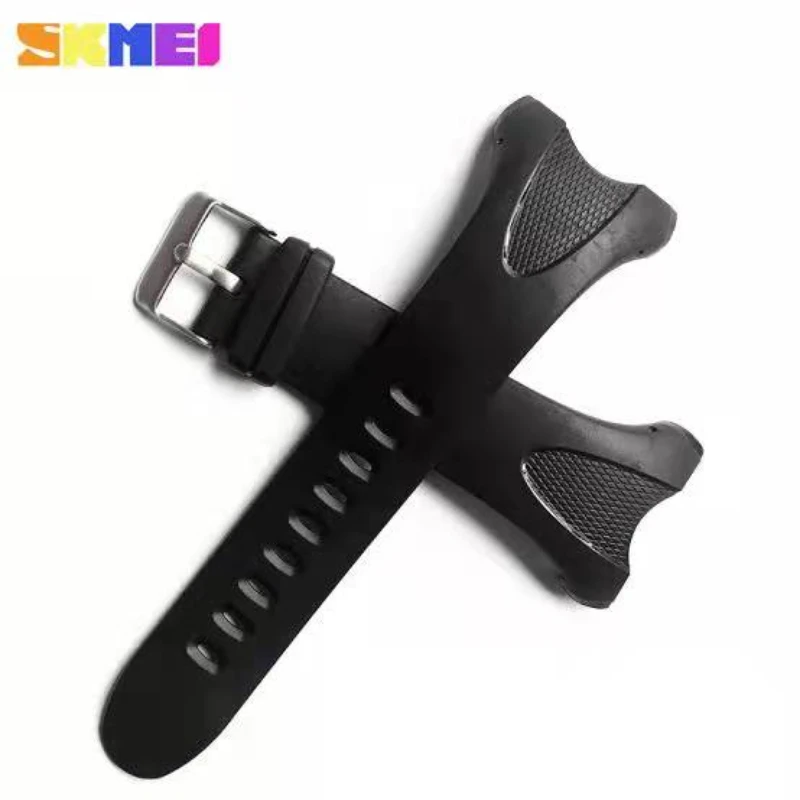 Sports Watch Accessories for Skmei 1025 1405 1535 1122 1232  Plastic Wristband Adjustable Replacement Watch Strap Band