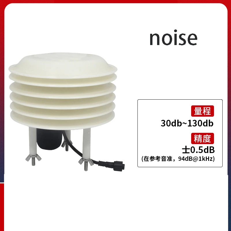 CO2 noise dust PM2.5 sensorMeteorological station  small shutter box atmospheric pressure temperature humidity light