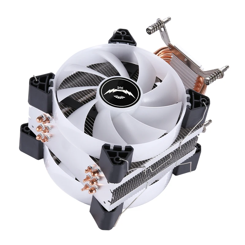 Cpu Processor 4Pin/PWM Compatible LGA2011 2066 x79 x99 1200 115x 1700 18xx i5 i7 PC Cooler 4/6 Heat Pipe 120mm Fan Colorful lamp - view 4